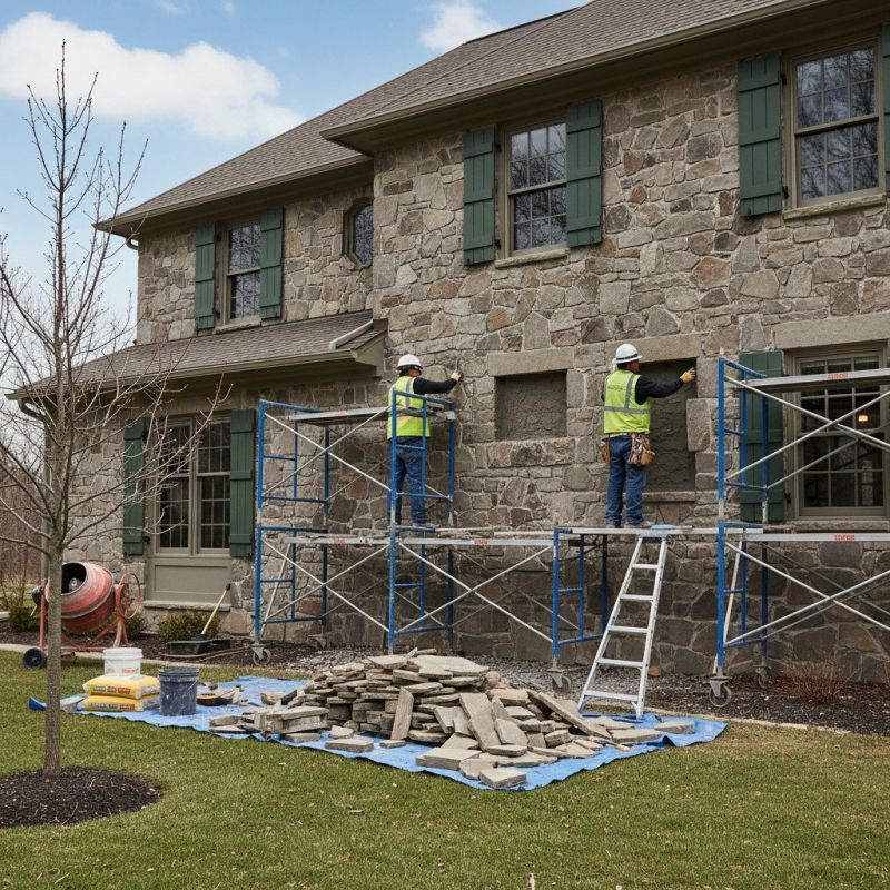 Stone Facing Installation Service