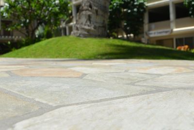 Stone Facing Installation